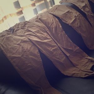 Gap uniform pants 3 joggers . No rips or stains .